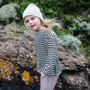 US stockist of Grown's long sleeve organic stripe top