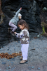 US stockist of Grown's organic Lilac frill pants