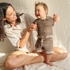 US stockist of Grown Clothing's hand crocheted "Mud" shorts