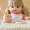 US stockist of Tiny Harlow's Peach Jelly Jar and Magic Spoon Set