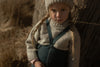 US stockist of Silly Silas' Gender Neutral Blue Sapphire Wooly Footless Tights
