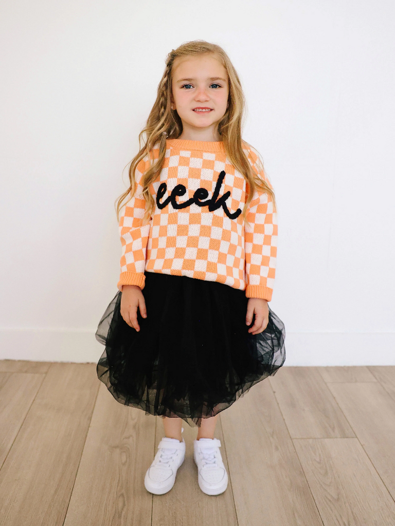 Stockist of Nora Madison' "Eeek" Spooky Hand Embroidered Knit Sweater