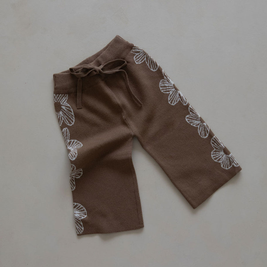 US stockist of Belle & Sun's Cocoa Flower Pants