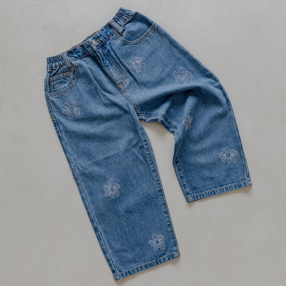 US stockist of Belle & Sun's Flower Denim Jeans
