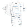 US stockist of Bonsie's Sharkie Footed Romper