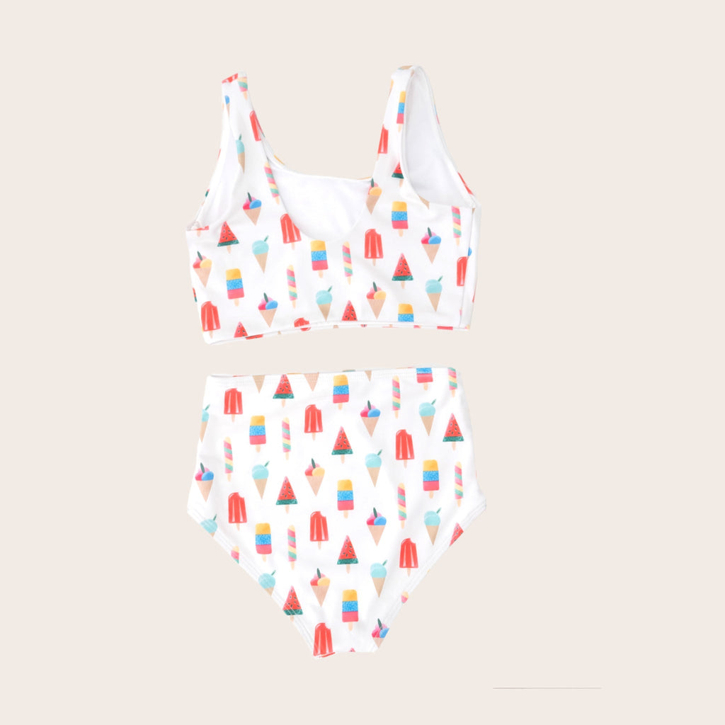 US stockist of Saint Ida's Coney Island Popsicle Two Piece Tank Swimsuit