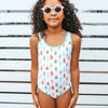 US stockist of Saint Ida's Coney Island Popsicle One Piece Tank Swimsuit 