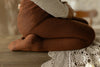 US stockist of Silly Silas' Spicy Chai Cotton Footed tights.
