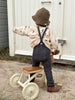 US stockist of Silly Silas' Dark Grey Blend Roomy Footless cotton tights