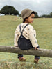 US stockist of Silly Silas' Dark Grey Blend Roomy Footless cotton tights
