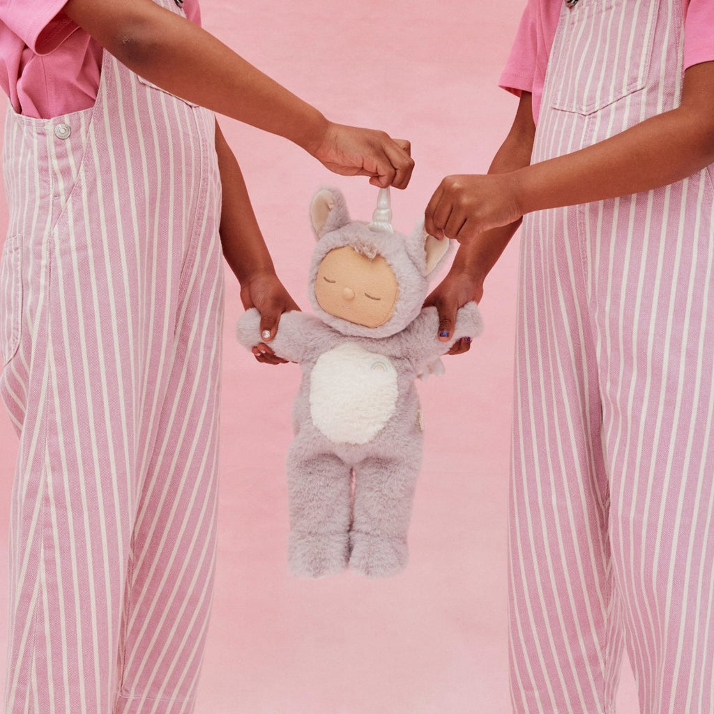 US stockist of Olli Ella's Sweetpea Unicorn Lilac Cozy Dinkum