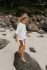US stockist of Belle & Sun's Cacao Salt Crochet Shorts