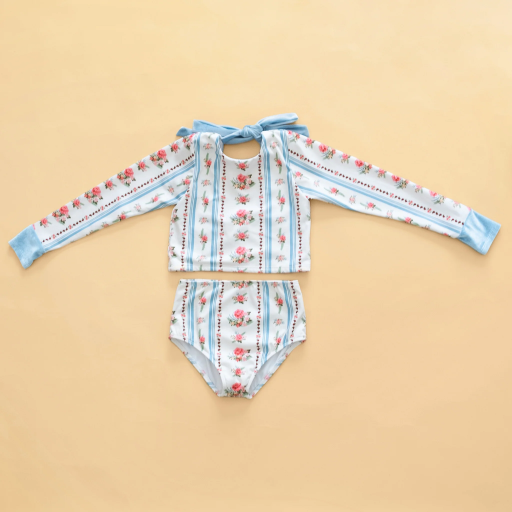 US stockist of Saint Ida's Primrose two piece swimsuit