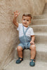US stockist of Silly Silas' Shorty Tights in Marshmallow Sky