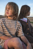 US stockist of Illoura the Label's Cocoa Stripe Basic Tee