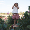 US stockist of Illoura the Label's Red Plaid Thea Shorts