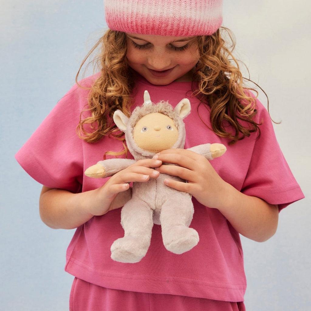 US stockist of Olli Ella's Uma Unicorn Lilac Dinky Dinkum
