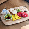 US stockist of Tara Treasures felt Charcuterie Cheese Platter Play Food Set
