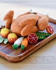 US stockist of Tara Treasures felt Roast Turkey play food set