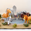 US stockist of Tara Treasures set of 6, felt safari animals
