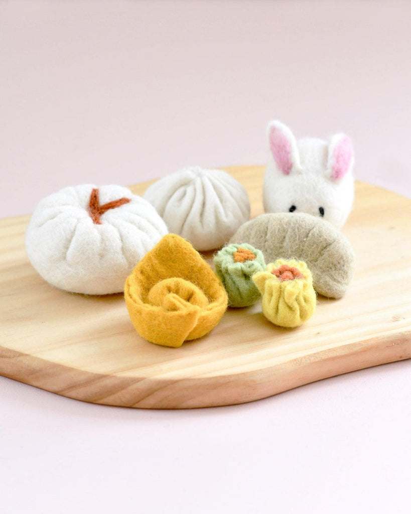 US stockist of Tara Treasures' Felt Dim Sum Yum Cha Play Set