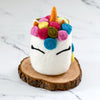 US stockist of Tara Treasures felt unicorn cake in bright colors