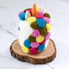 US stockist of Tara Treasures felt unicorn cake in bright colors