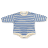 US stockist of Grown Clothing's organic Marine/Milk Stripe Romper