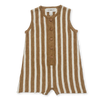 US stockist of Grown Clothing's Striped Cedar Linen Playsuit