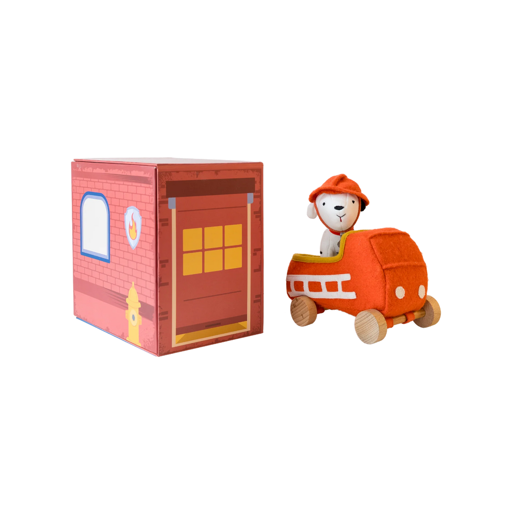US stockist of Olli Ella's Holdie Dog-Go - Chief Red