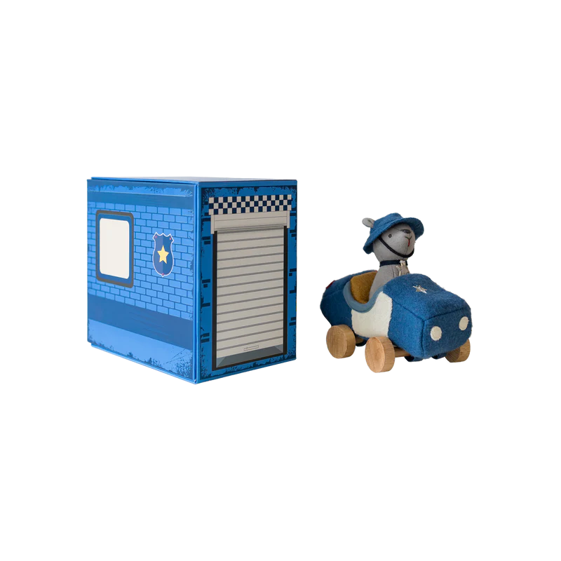 US stockist of Olli Ella's Holdie Dog-Go - Officer Blue