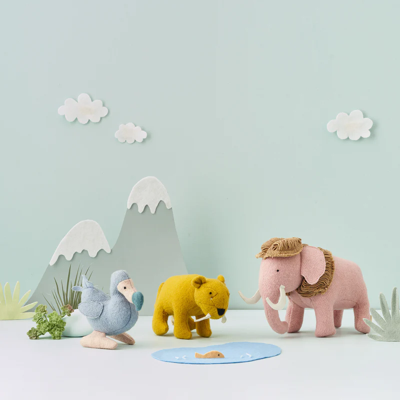 US stockist of Olli Ella's Holdie Set of Extinct Animals