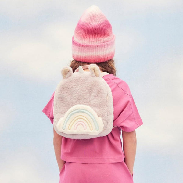 US stockist of Olli Ella's Lilac Hopalong Unicorn Backpack.