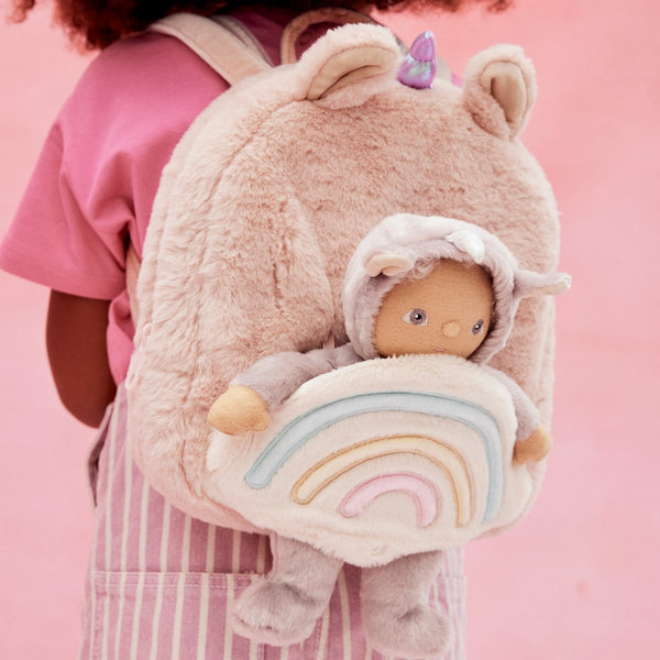 US stockist of Olli Ella's Pink Hopalong Unicorn Backpack
