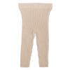 US stockist of Grown's organic ribbed essential leggings in Pebble
