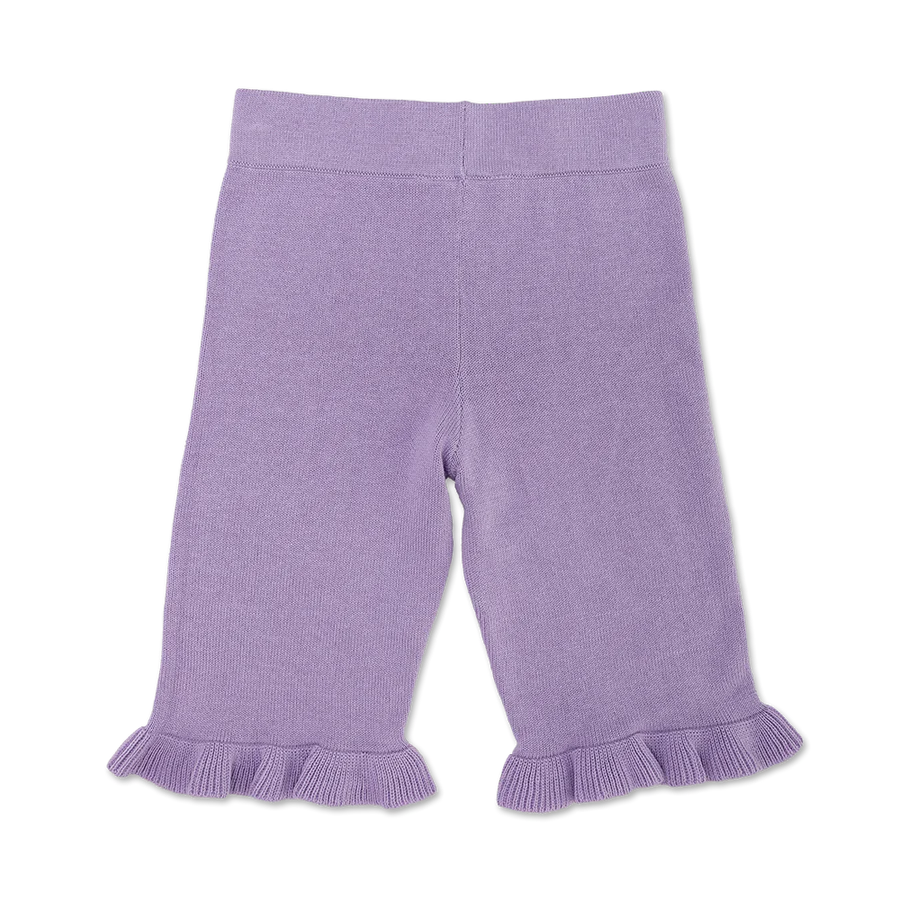 US stockist of Grown's organic Lilac frill pants
