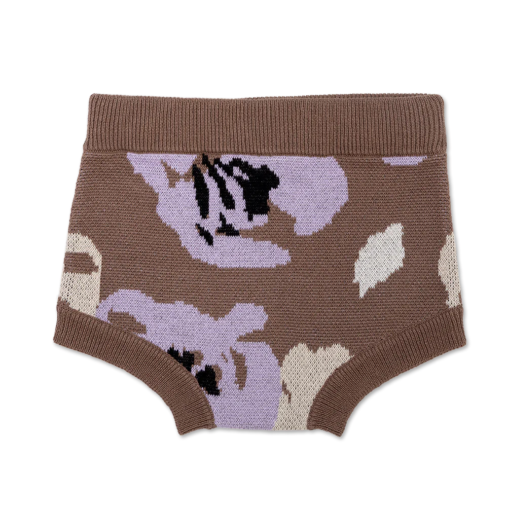 US stockist of Grown Clothing's organic cotton abstract Rosie bloomer