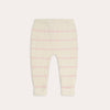 US stockist of Illoura the Label's Joey Ribbed Pants in Pink Stripe