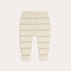 US stockist of Illoura the Label's Joey Ribbed Pants in Sand Stripe