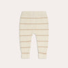 US stockist of Illoura the Label's Joey Ribbed Pants in Sand Stripe