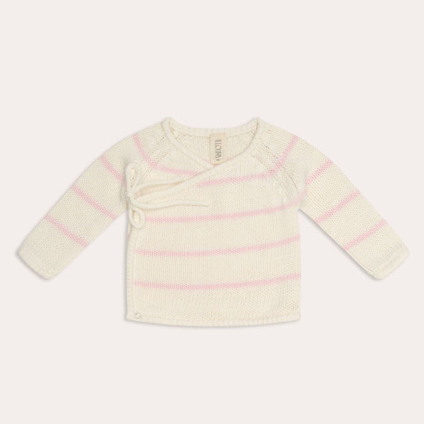 US stockist of Illoura the Label's Poet Kimono Top in Pink Stripe