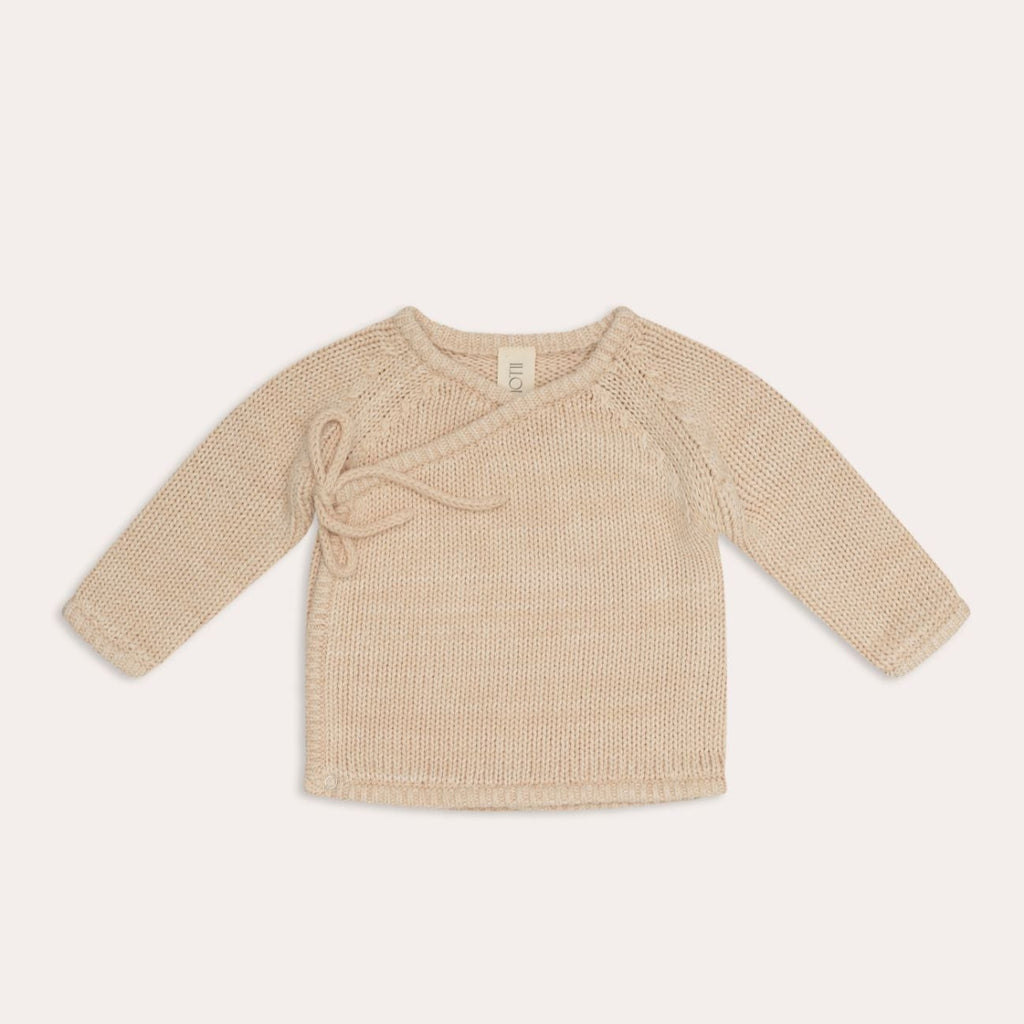 US stockist of Illoura the Label's Poet Kimono Top in Sand