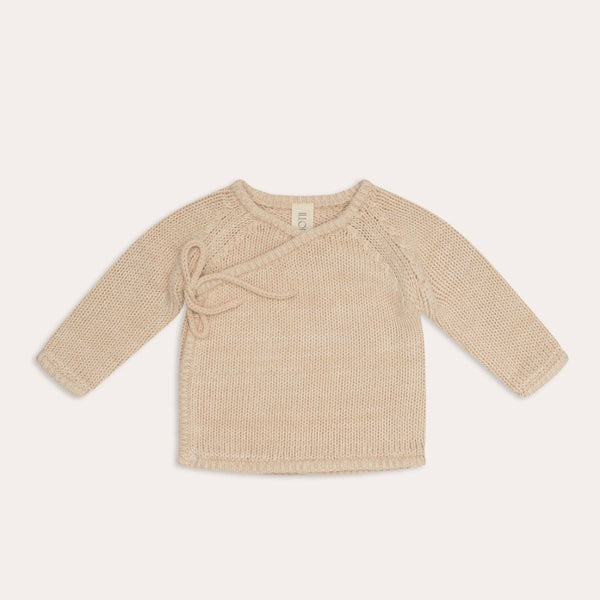US stockist of Illoura the Label's Poet Kimono Top in Sand