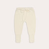 US stockist of Illoura the Label's gender neutral, organic cotton Poet pants in Vanilla.