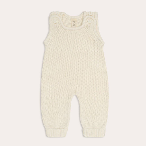 US stockist of Illoura the Label's gender neutral Tully Singlet Romper in Vanilla