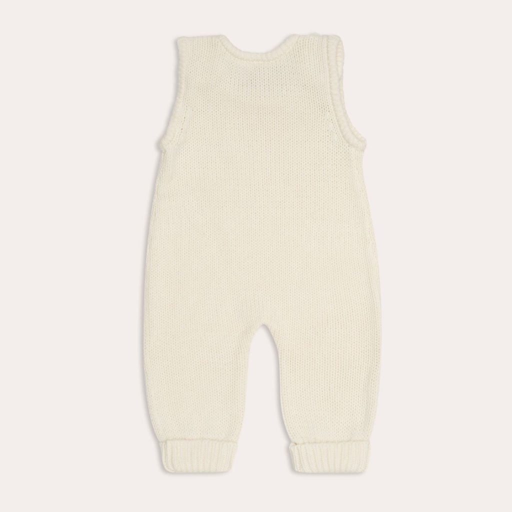 US stockist of Illoura the Label's gender neutral Tully Singlet Romper in Vanilla
