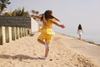 US stockist of Radicool Kids Sunshine Tie Dye Frill T-Shirt