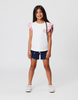 US stockist of Radicool Kids Hearts Denim Shorts