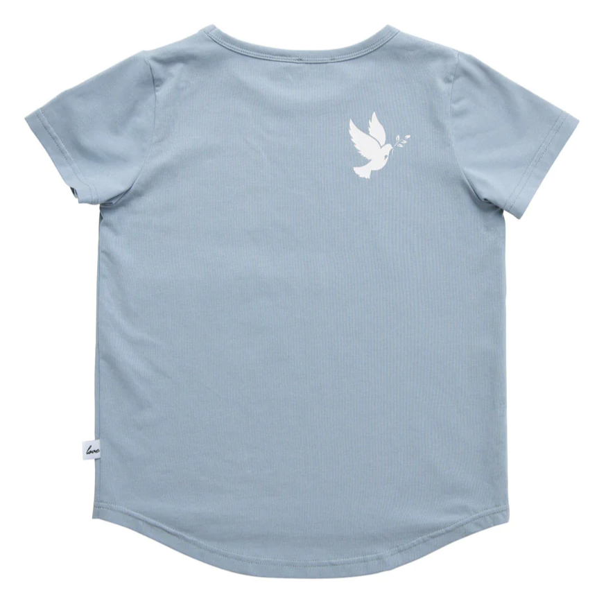 US stockist of Radicool Kids Rainbow Love T-Shirt