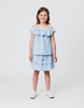 US stockist of Radicool Kids Hearts Chambray Rara Skirt